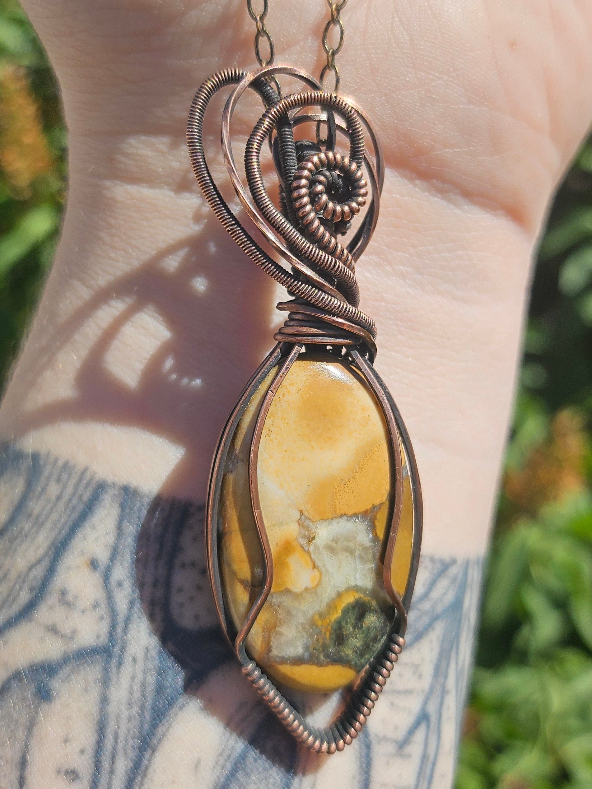 Ibis Jasper Pendant