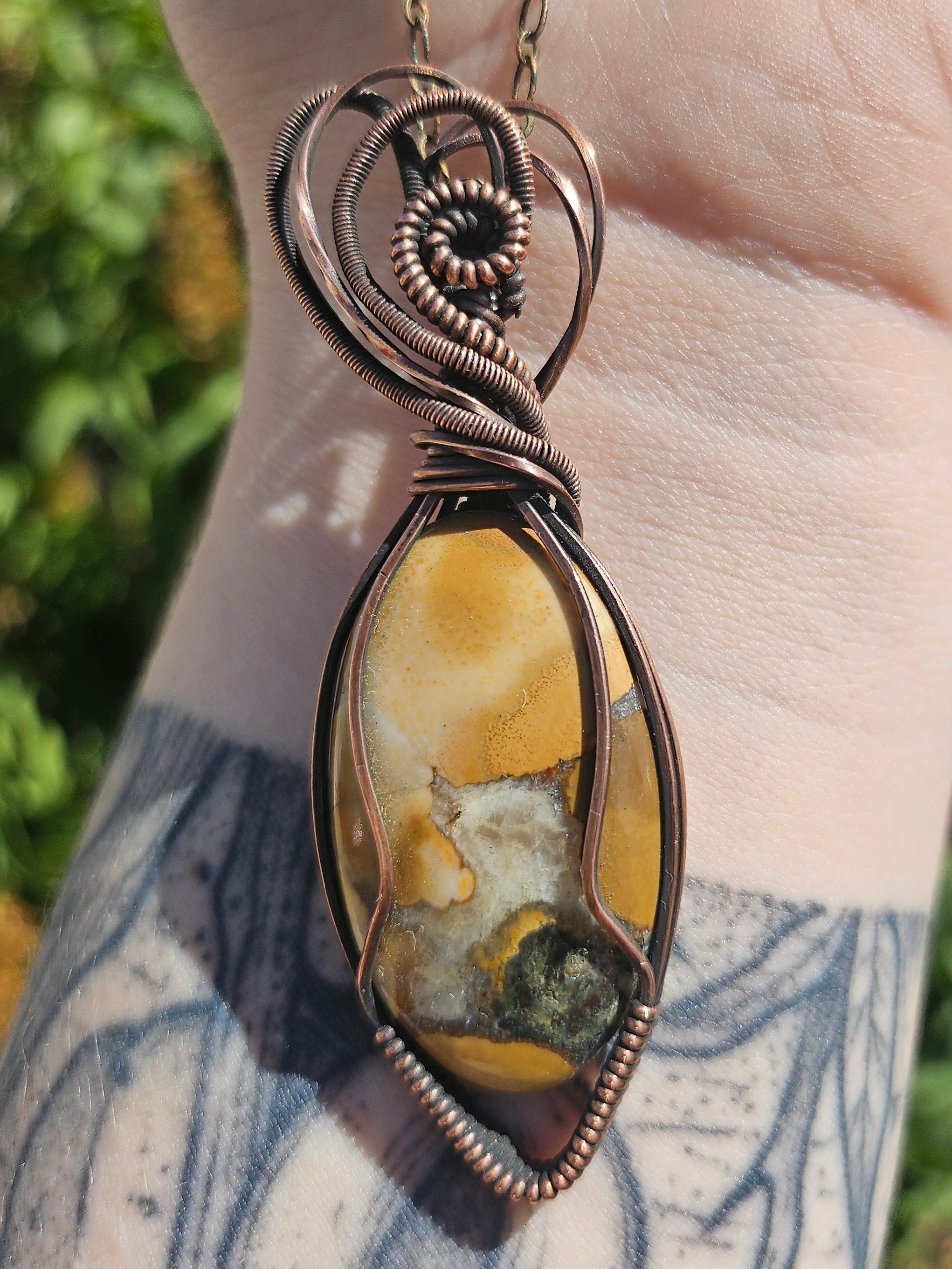 Ibis Jasper Pendant