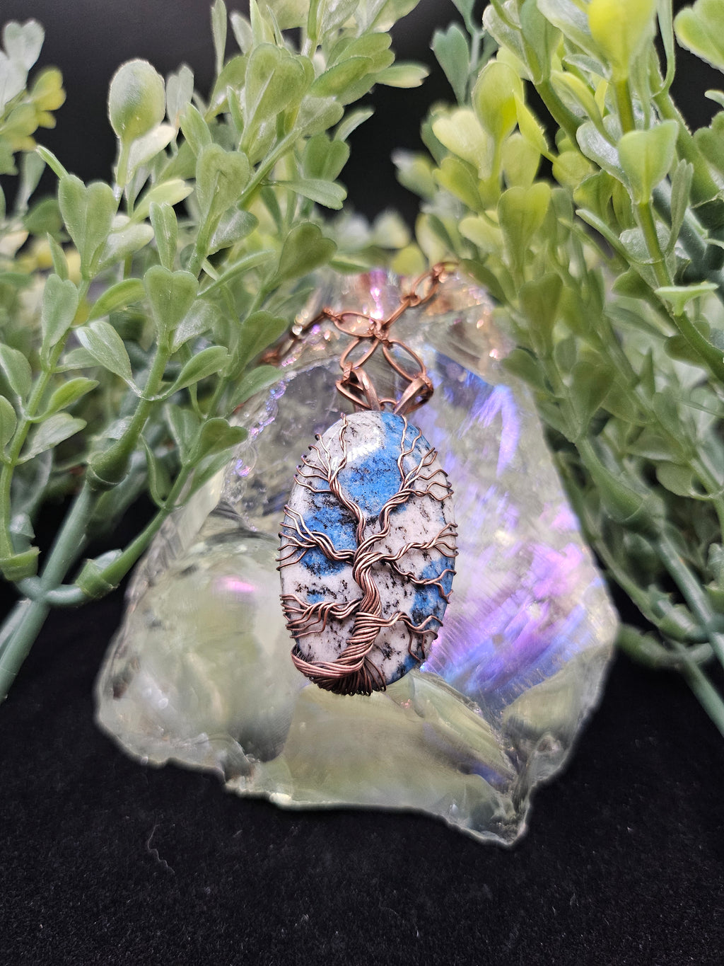 Raindrop Azurite Tree of Life