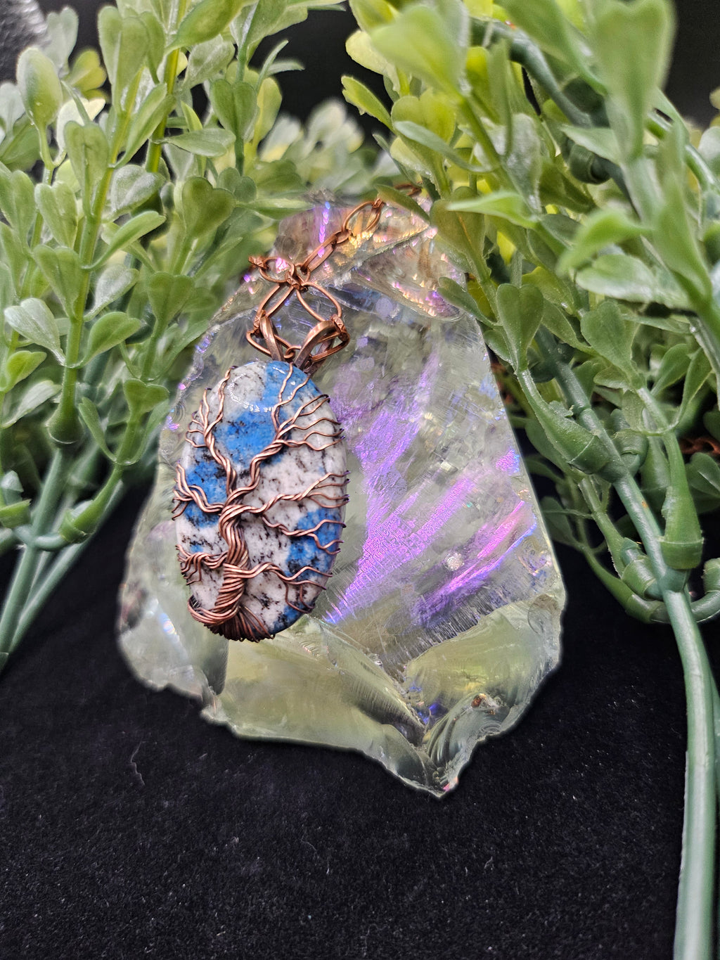 Raindrop Azurite Tree of Life