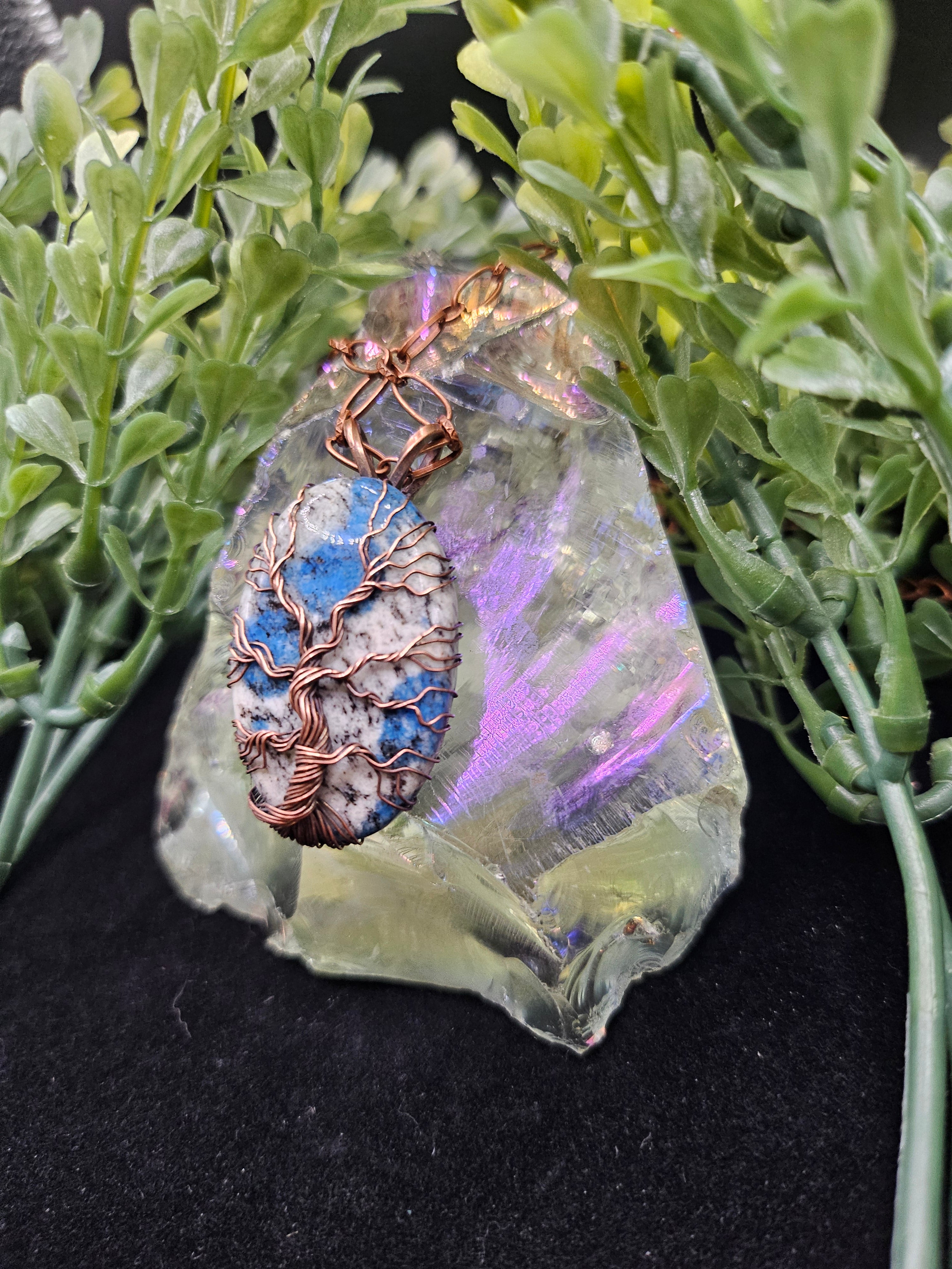 Raindrop Azurite Tree of Life