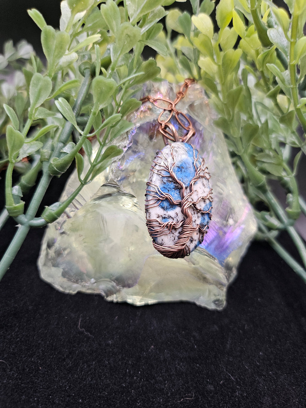 Raindrop Azurite Tree of Life