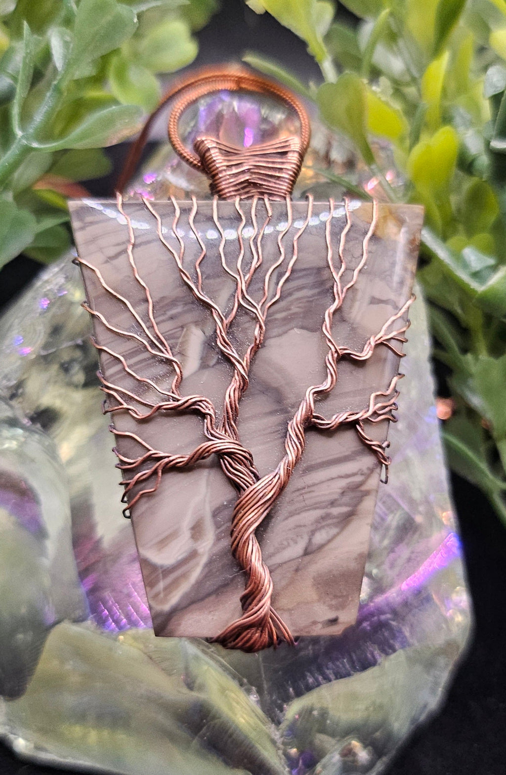 Phyolite Tree of Life Pendant Square