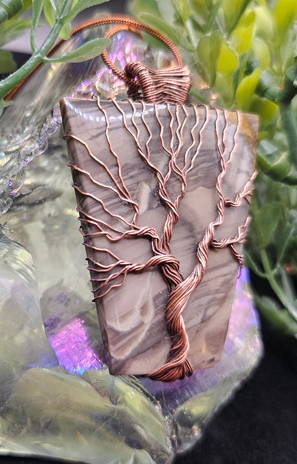 Phyolite Tree of Life Pendant Square