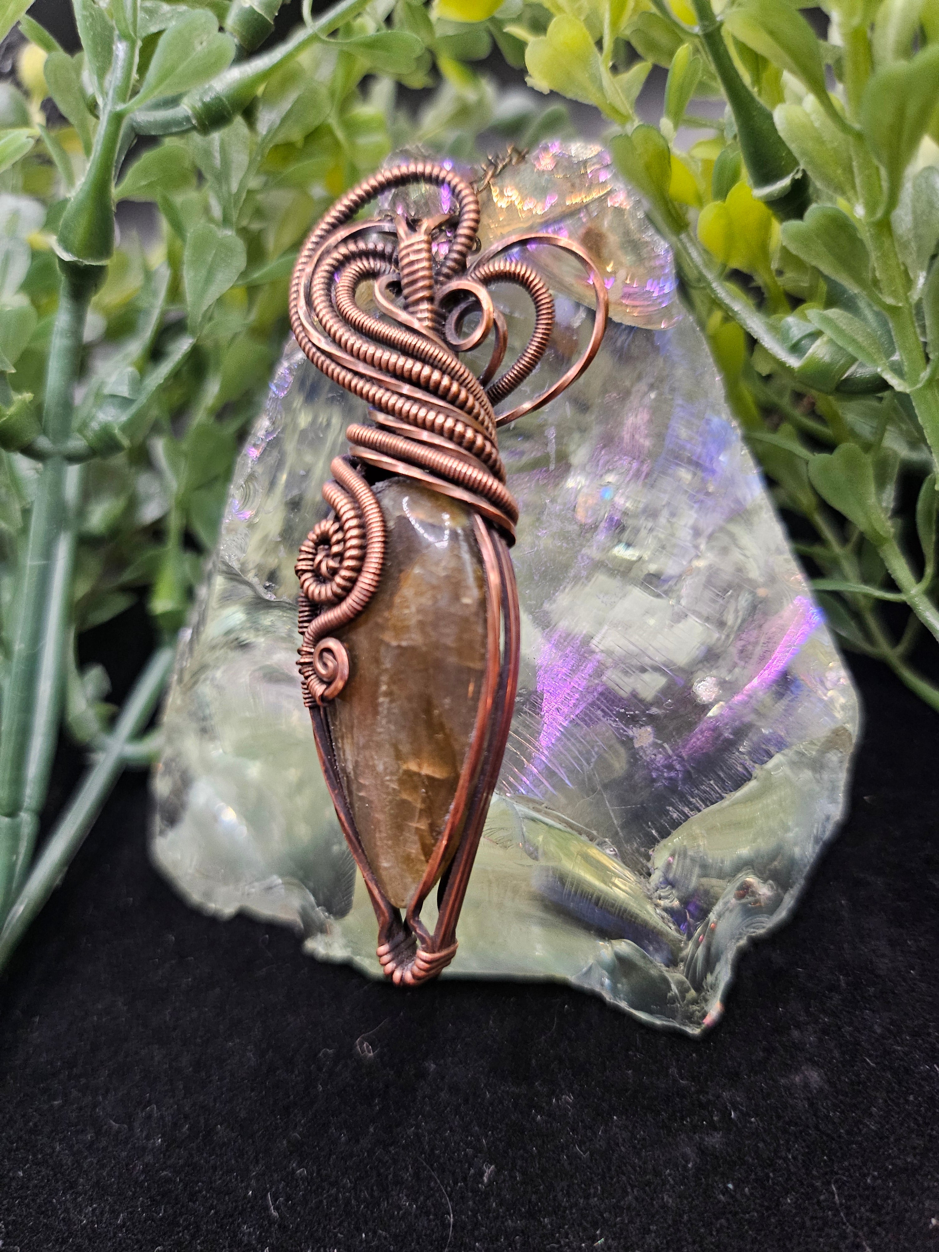 Grey Labradorite Pendant