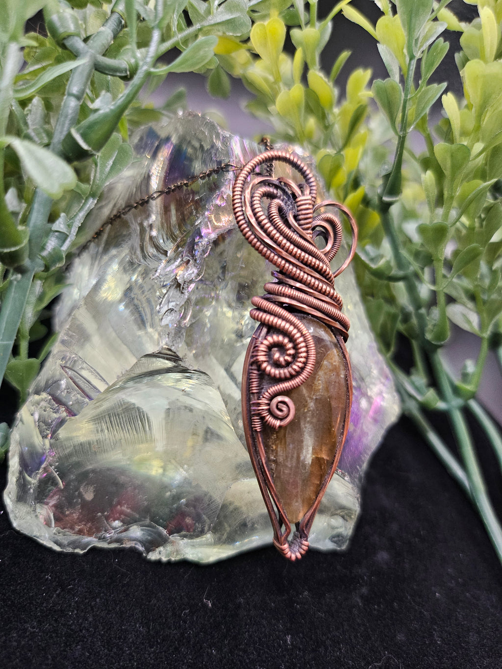 Grey Labradorite Pendant