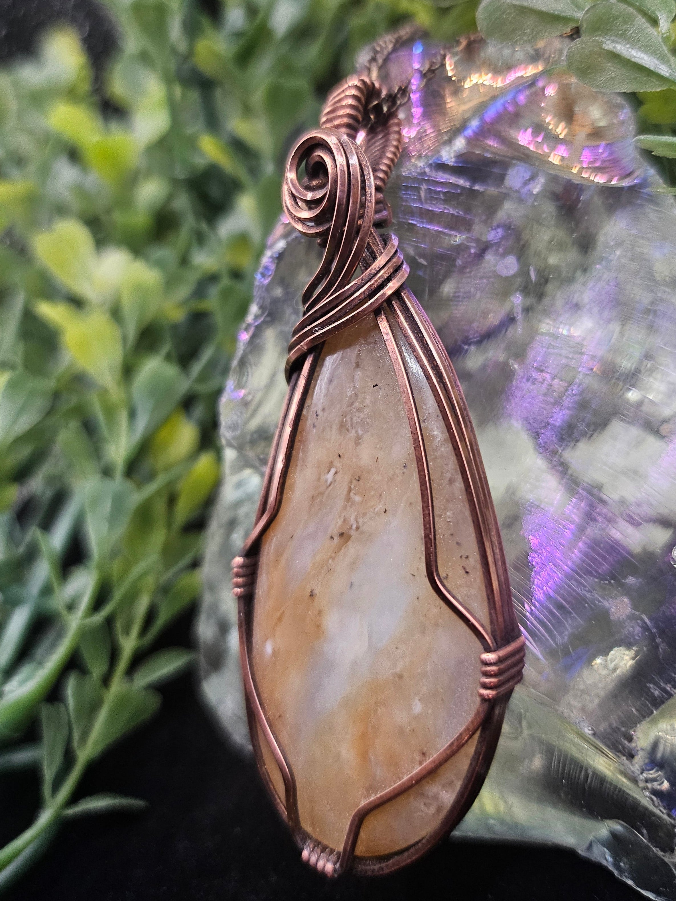 Oriental Agate Pendant
