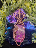 Mohave Purple Double-sided Pendant