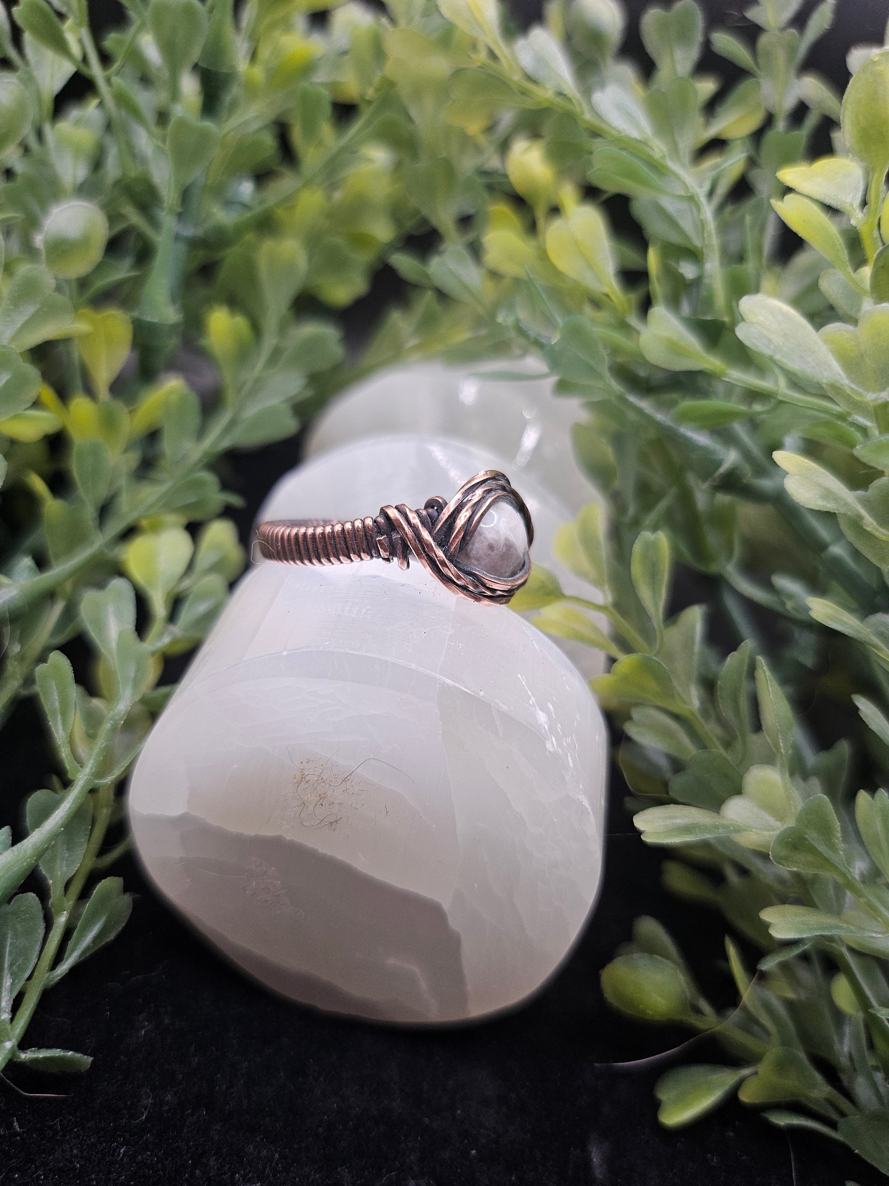 Crazy Lace Agate Ring