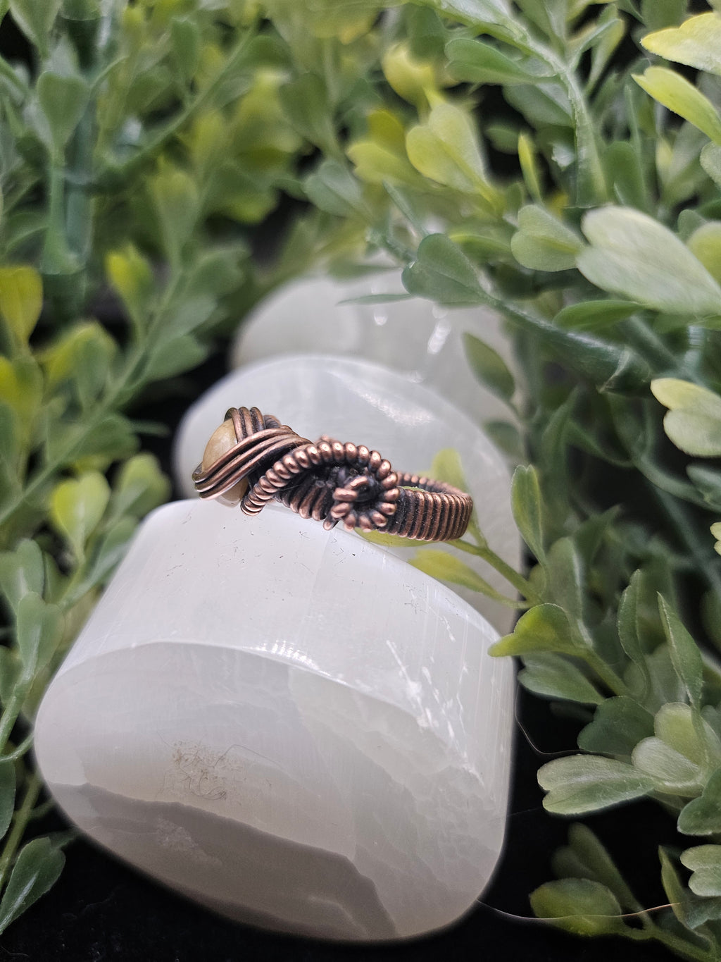 Crazy Lace Agate Ring