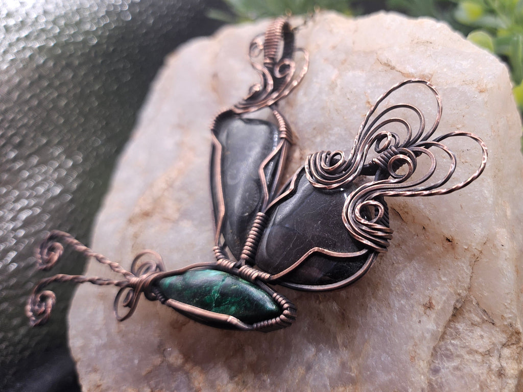Earth & Ether Butterfly Pendant