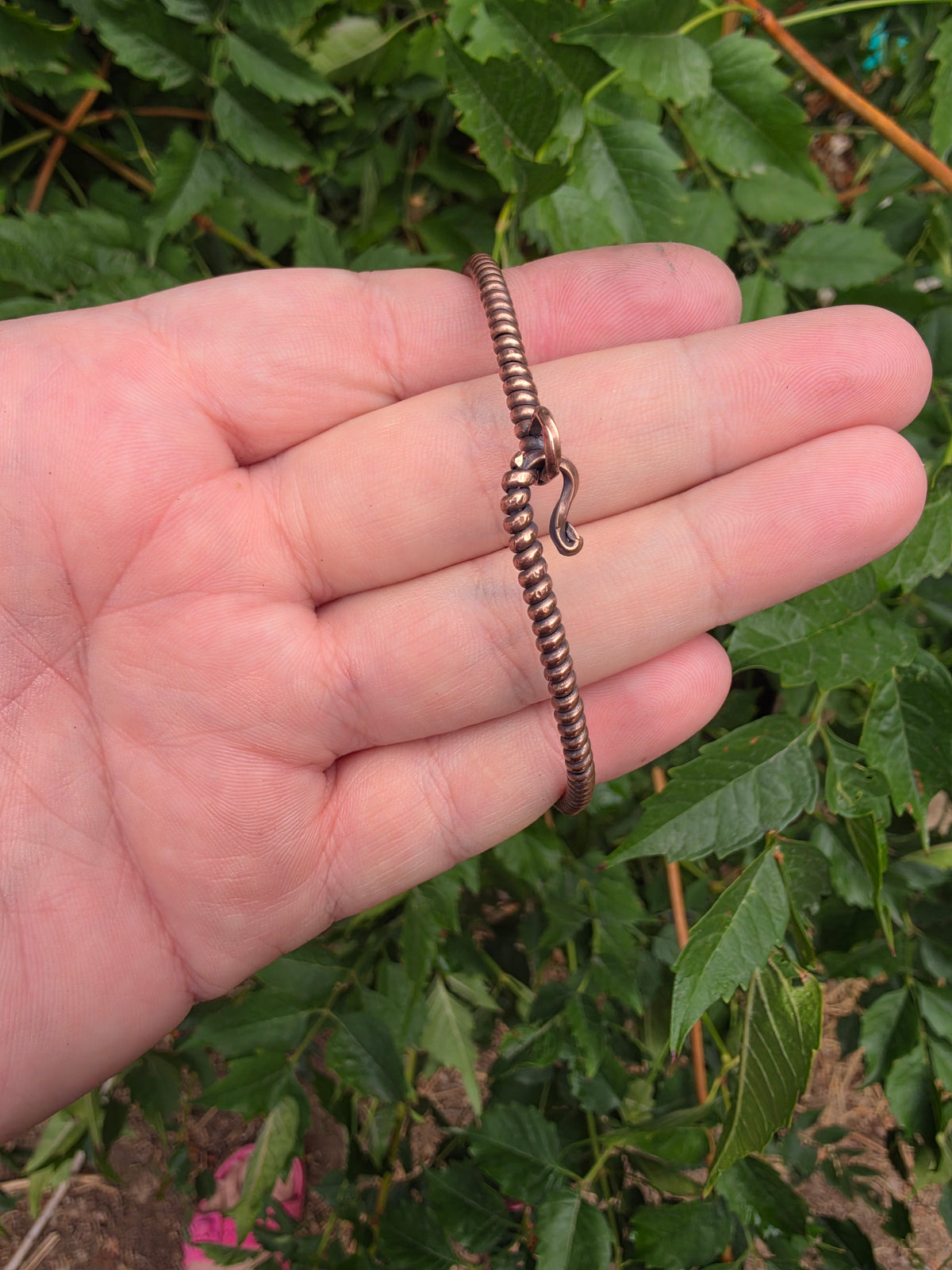 Custom Hinged Stone Braclet