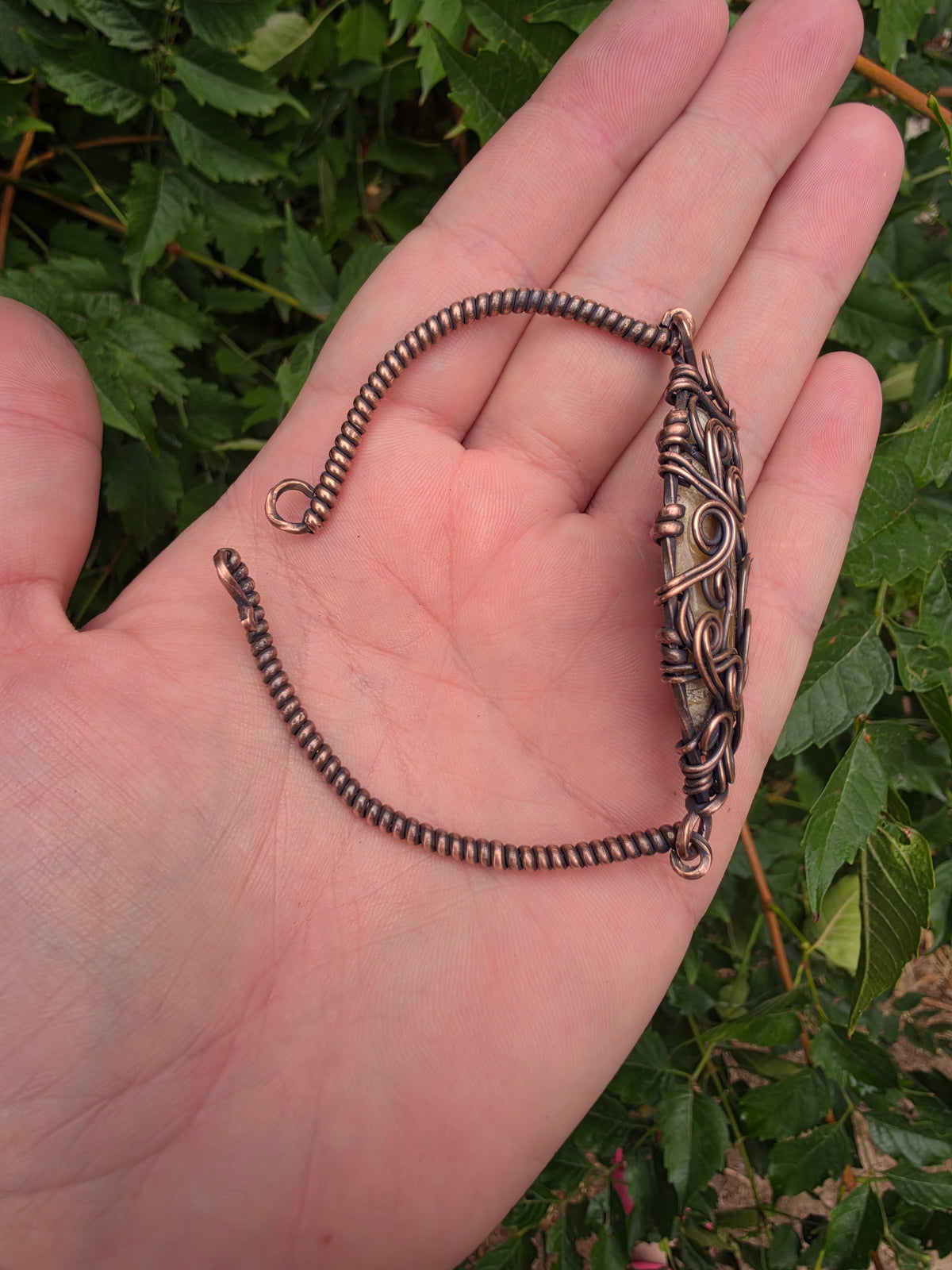 Custom Hinged Stone Braclet